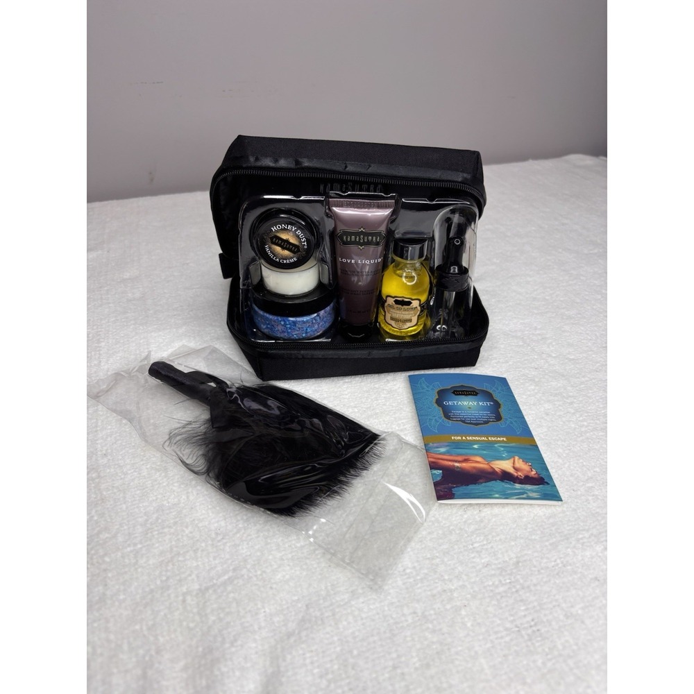 Kamasutra Getaway Kit Travel Size Romantic Treats For Lovers TSA Approved Size